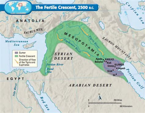 major cities in mesopotamia